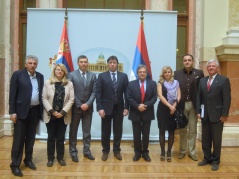 23 April 2013 The members of the Parliamentary Friendship Group with Brazil and the Brazilian Ambassador